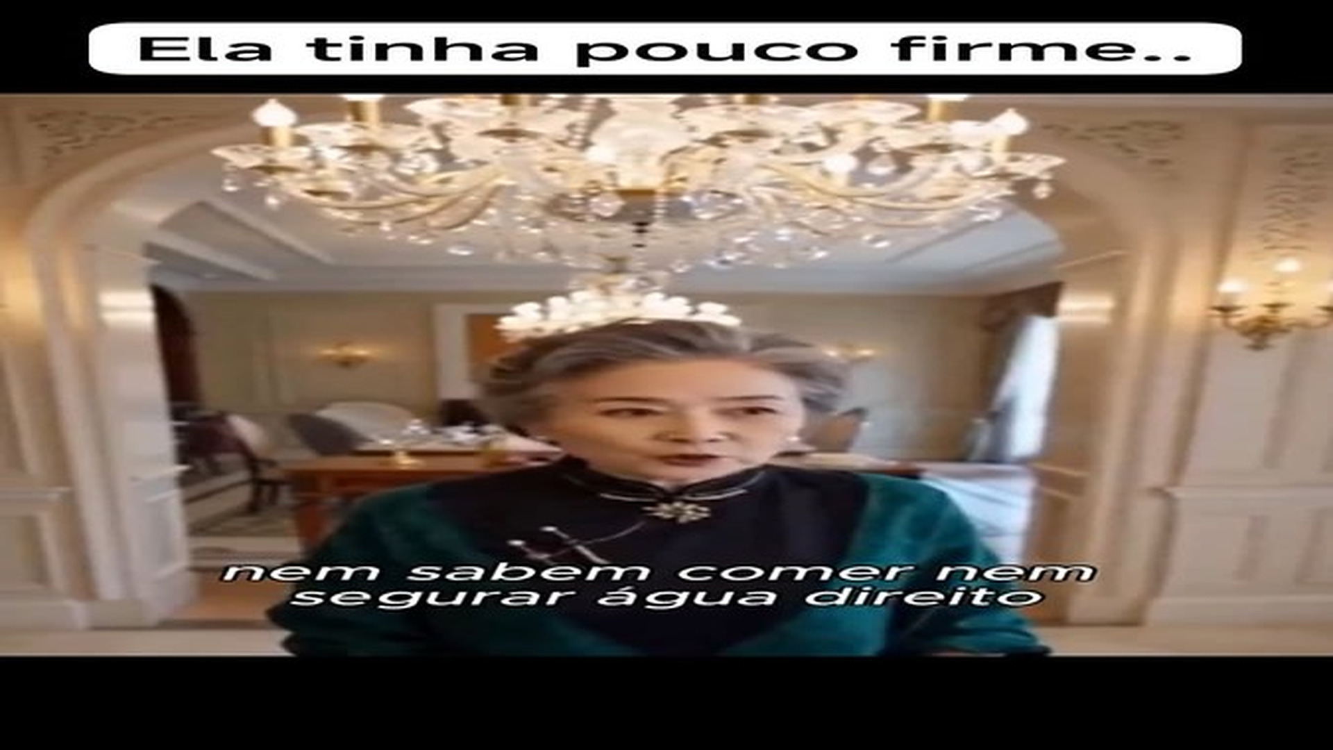 Parte 2 : V0910207 Porém a matriarca da família já chegou impondo que fossem buscar ela a | Deborah Fraser